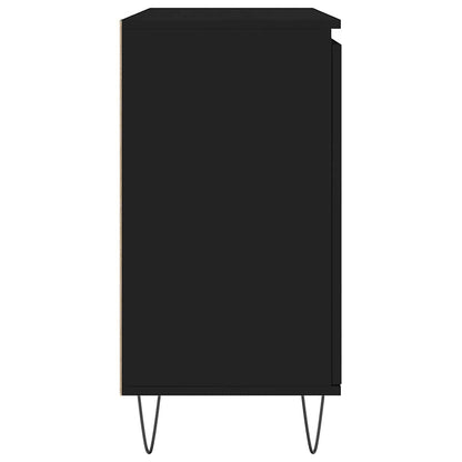 Aparador 101,5x35x70 cm derivados de madeira preto