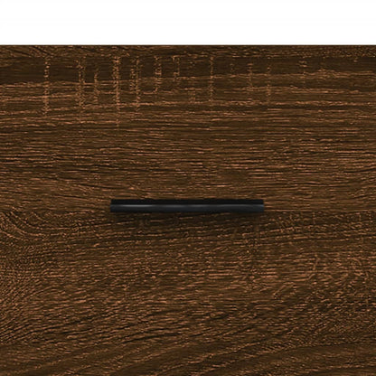 Mesa de cabeceira 2 pcs derivados de madeira carvalho castanho