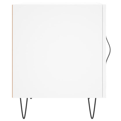 Mesa cabeceira 40x40x50 cm derivados de madeira branco