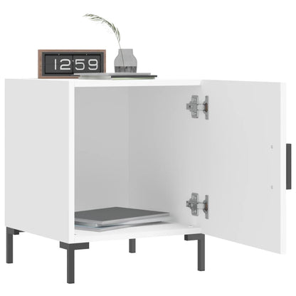 Mesa cabeceira 40x40x50 cm derivados de madeira branco