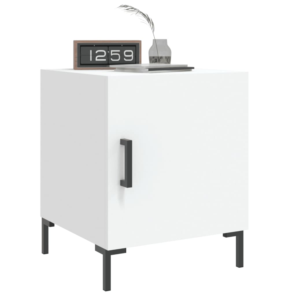 Mesa cabeceira 40x40x50 cm derivados de madeira branco