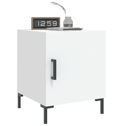 Mesa cabeceira 40x40x50 cm derivados de madeira branco