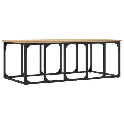 Mesa de centro 100x50x35,5 cm derivados madeira carvalho sonoma