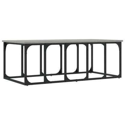 Mesa de centro 100x50x35,5 cm derivados madeira cinzento sonoma
