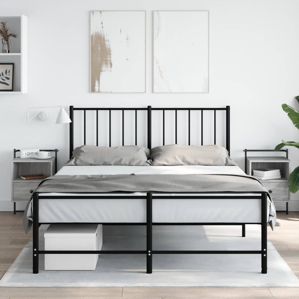 Mesas cabeceira 2 pcs 40x30x61cm deriv. madeira cinzento sonoma