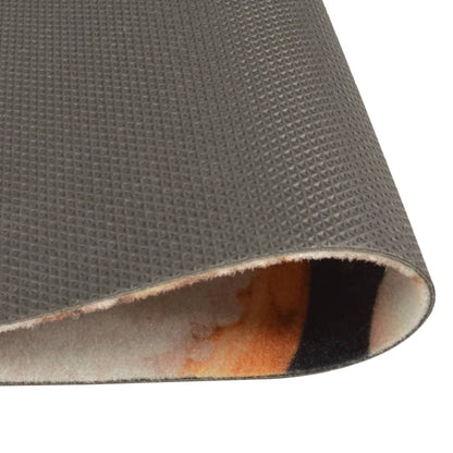 Tapete de cozinha lavável 60x180 cm veludo padrão vegetais