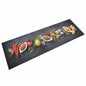 Tapete de cozinha lavável 60x180 cm veludo padrão especiarias