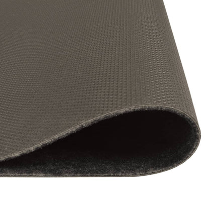 Tapete de cozinha lavável 60x180 cm veludo padrão cooking preto