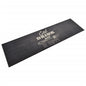 Tapete de cozinha lavável 45x150 cm veludo padrão cozinha preto