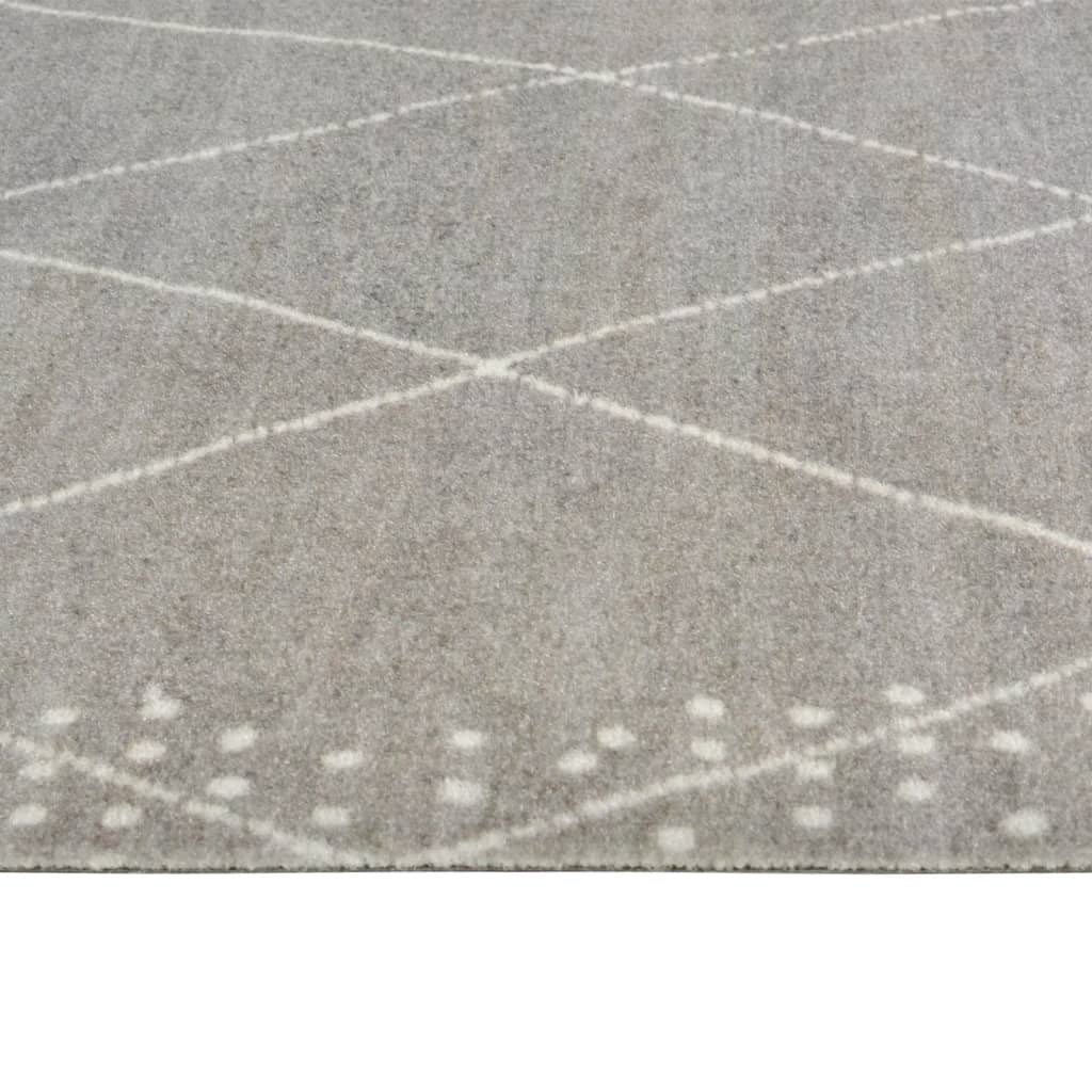 Tapete de cozinha lavável 60x180 cm veludo padrão losangos