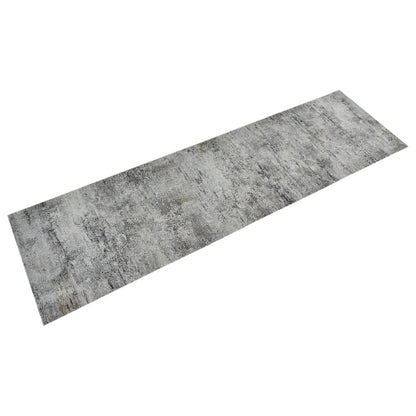 Tapete de cozinha lavável 45x150 cm veludo padrão betão