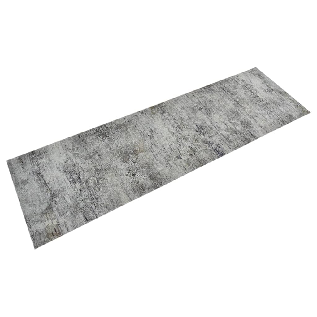 Tapete de cozinha lavável 60x180 cm veludo padrão betão