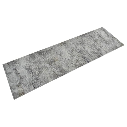 Tapete de cozinha lavável 60x180 cm veludo padrão betão