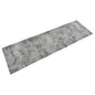 Tapete de cozinha lavável 60x180 cm veludo padrão betão