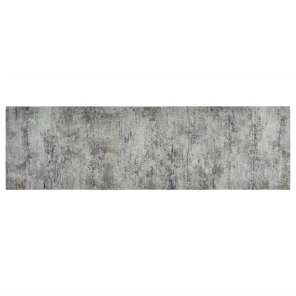 Tapete de cozinha lavável 60x180 cm veludo padrão betão