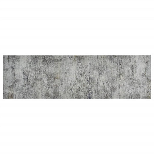 Tapete de cozinha lavável 60x180 cm veludo padrão betão