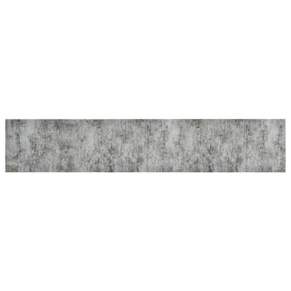 Tapete de cozinha lavável 60x300 cm veludo padrão betão