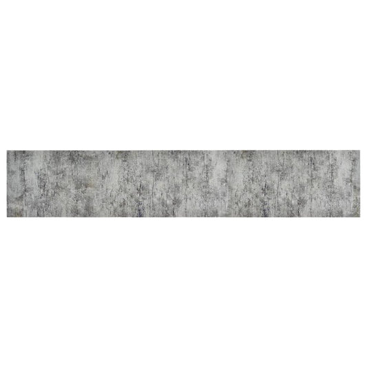 Tapete de cozinha lavável 60x300 cm veludo padrão betão