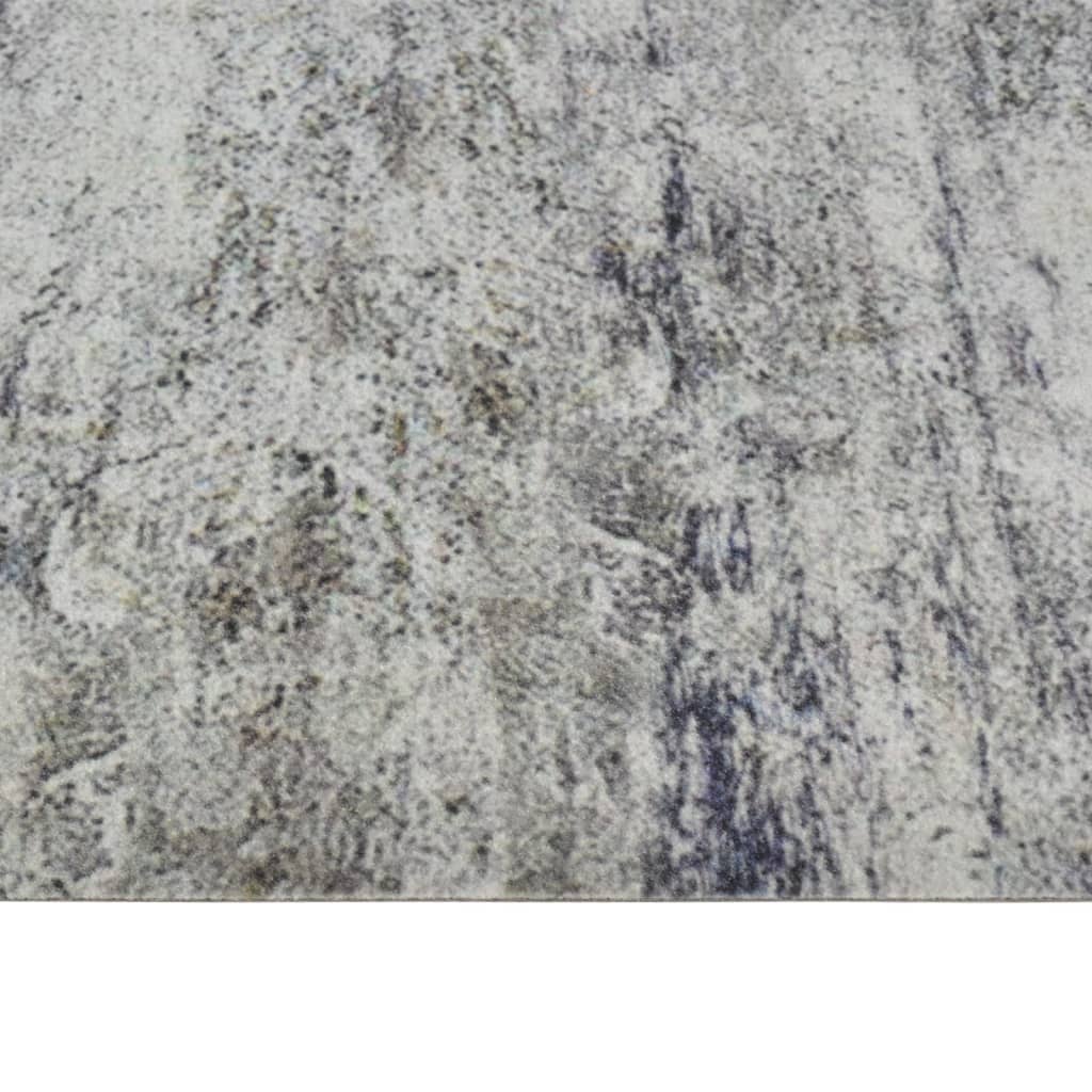 Tapete de cozinha lavável 60x300 cm veludo padrão betão
