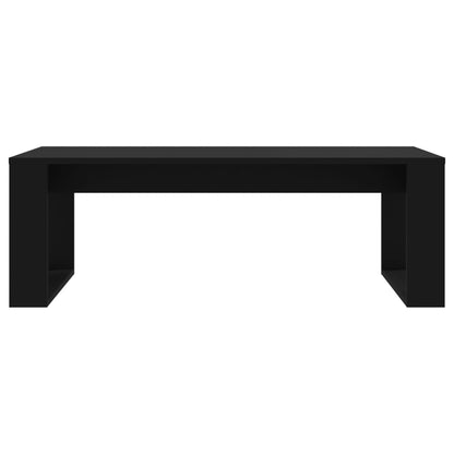 Mesa de centro 102x50x35 cm derivados de madeira preto