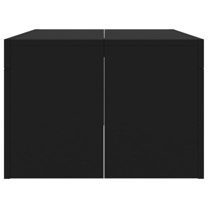 Mesa de centro 102x50x36 cm madeira processada preto