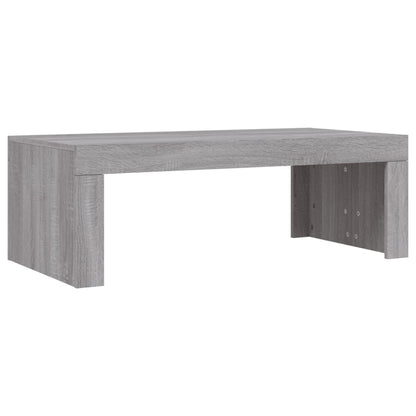 Mesa de centro 102x50x36cm derivados de madeira cinzento sonoma