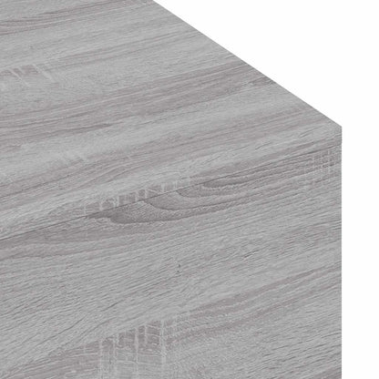 Mesa de centro 100x49,5x31 cm derivados de madeira cinza sonoma