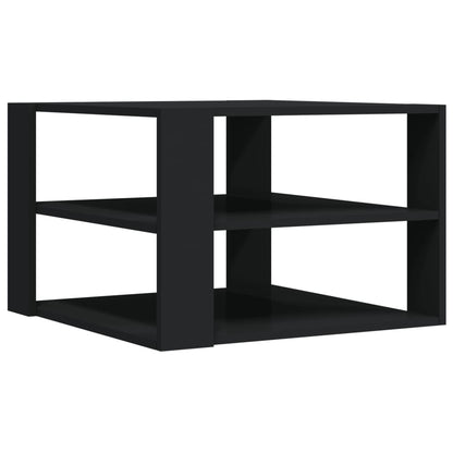 Mesa de centro 59,5x59,5x40 cm derivados de madeira preto