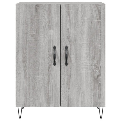 Armário alto 69,5x34x180 cm derivados de madeira sonoma cinza