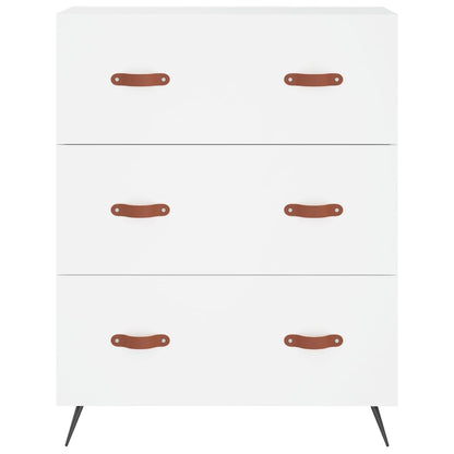 Armário alto 69,5x34x180 cm derivados de madeira branco