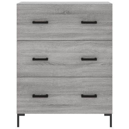 Armário alto 69,5x34x180 cm derivados de madeira sonoma cinza