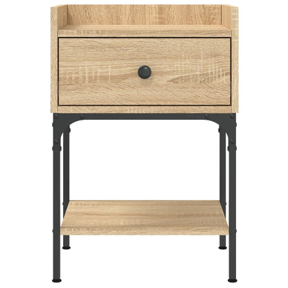 Mesa cabeceira 40,5x31x60 cm derivados madeira carvalho sonoma