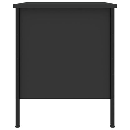 Mesas de cabeceira 2pcs 40x42x50 cm derivados de madeira preto