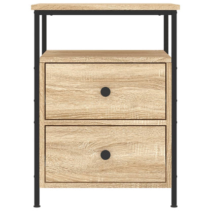 Mesa de cabeceira 44x45x60 cm derivados madeira carvalho sonoma