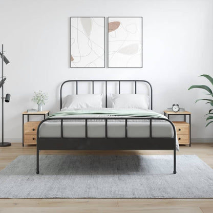 Mesas de cabeceira 2 pcs derivados de madeira carvalho sonoma