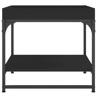 Mesa de centro 49,5x49,5x45 cm derivados de madeira preto
