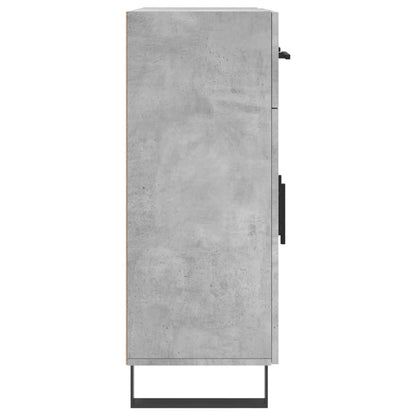 Aparador 69,5x34x90 cm madeira processada cinza cimento