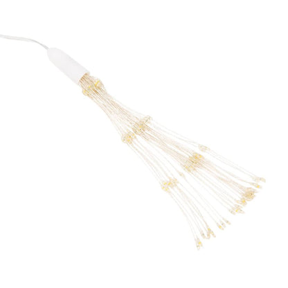 Iluminações estrelares Natal 140 LEDs 2 pcs 17 cm branco frio