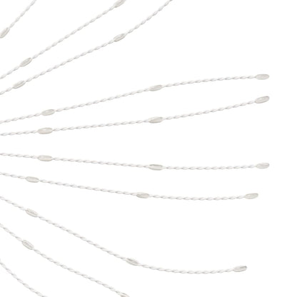 Iluminações estrelares Natal 140 LEDs 2 pcs 17 cm branco frio