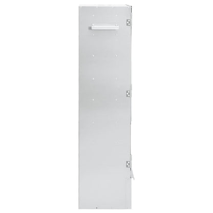 Defumador p/ churrasqueira c/ gerador fumo frio aço galvanizado