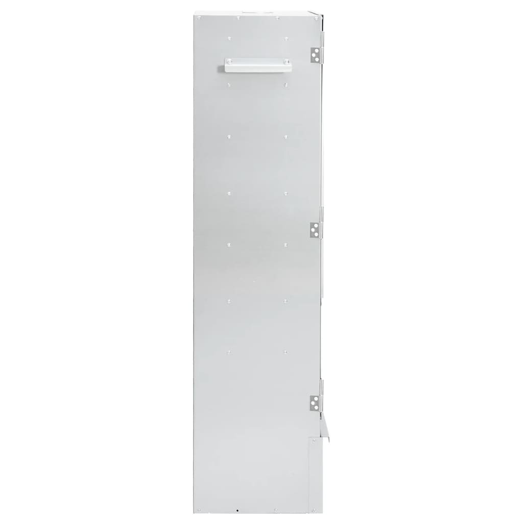 Defumador p/ churrasqueira c/ gerador fumo frio aço galvanizado