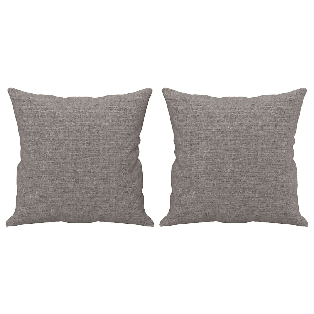 Sofá 3 lug. +almofadas decoração 180cm tecido cinza-acastanhado