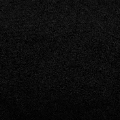 Sofá 2 lugares c/ almofadas 120 cm microfibra preto