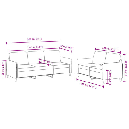 2 pcs conjunto de sofás veludo rosa