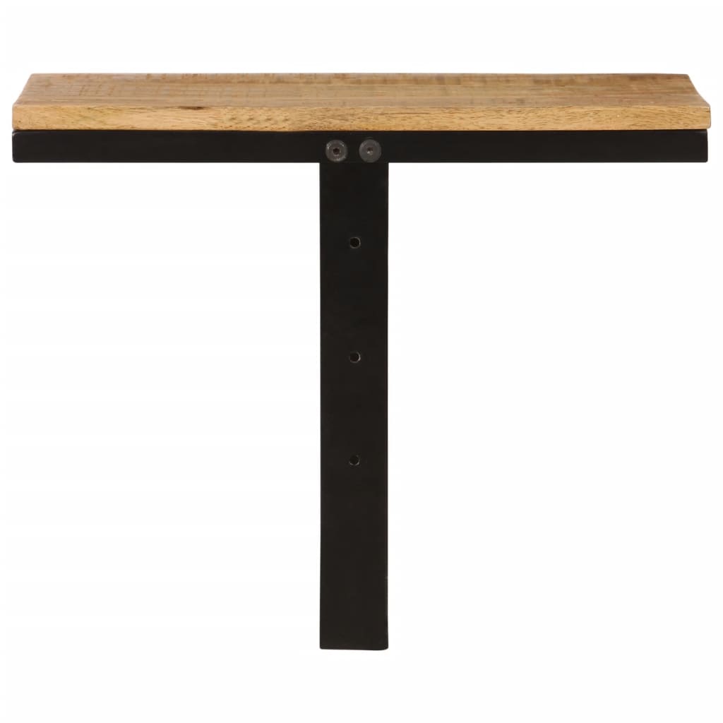 Prateleira de parede 40x30x32 cm mangueira maciça e ferro