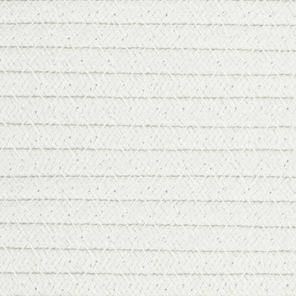 Cesto de arrumação Ø49x65 cm algodão preto e branco