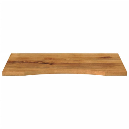 Tampo de mesa com curva 90x50x2,5 cm mangueira áspera maciça