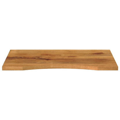 Tampo de mesa com curva 100x60x2,5cm mangueira áspera maciça