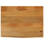 Tampo de mesa c/ borda viva 90x60x2,5 cm mangueira maciça