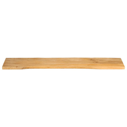 Tampo de mesa c/ borda viva 180x40x2,5 cm mangueira maciça